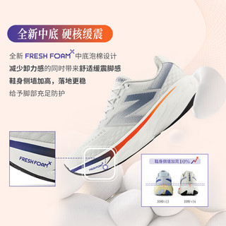  BALANCE Fresh Foam X 1080 V14 男女款专业马拉松减震跑鞋 M1080N14 深蓝色【男】 40.5