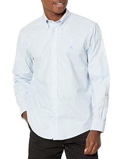 Brooks Brothers 布克兄弟 纽扣衬衫 免熨牛津纺弹力运动衬衫长袖X-Large