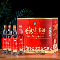 XI SHI YING MEN 喜事盈门台湾高粱酒52度浓香型纯粮食白酒礼盒装高粱酒600ml*4瓶