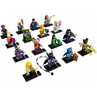 乐高LEGO 人仔 抽抽乐 Minifigures 人仔大小4cm左右 整套 剪口确认 71026 超级英雄整套16只