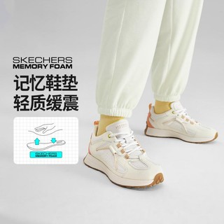 SKECHERS 斯凯奇 女鞋复古慢跑鞋女士简约舒适跑步鞋复古跑鞋秋冬季