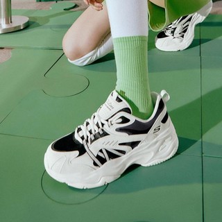 SKECHERS 斯凯奇 女鞋轻盈老爹鞋日常百搭女士运动休闲鞋秋冬季