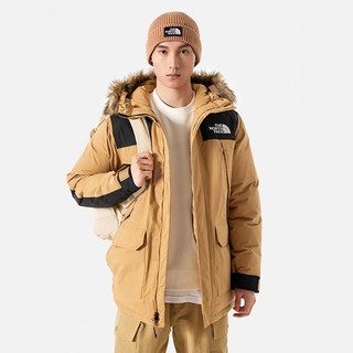 THE NORTH FACE 北面 羽绒服男户外600蓬鹅绒中长款保暖外套5B19