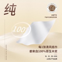 Breeze 清风 金装抽纸 3层100抽30包 家用餐巾纸