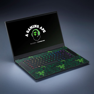 Razer雷蛇丨BAPE限定款笔记本贴膜灵刃15标准精英版15.6英寸印花贴纸