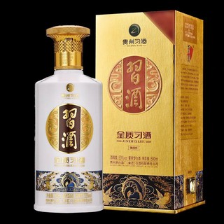 XIJIU 习酒 贵州金质53度酱香型白酒500ml