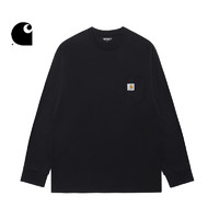 carhartt WIP 长袖T恤男装秋季新品经典LOGO标签口袋宽版卡哈特
