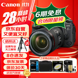 Canon 佳能 EOS 6D Mark II 6D2 单反相机 全画幅专业照相机 EF 24-105mm F4 IS II USM套机 旅行畅玩套装