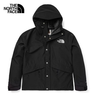 THE NORTH FACE 北面 1986经典ICON冲锋衣男女款硬壳夹克外套5J5N 黑色JK3