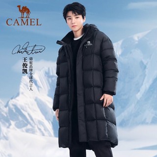 CAMEL 骆驼 户外2024冬男女3A抗菌防泼水防风石墨烯羽绒服