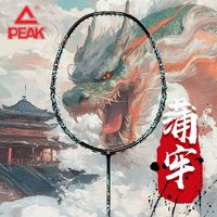 PEAK 匹克 全碳素羽毛球拍碳纤维训练赛级拍情侣拍超轻5U专业可拉30磅