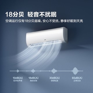 百亿补贴：Hisense 海信 大1.5匹新2级能效变频省电挂机空调