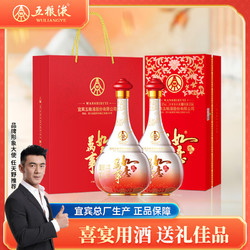 WULIANGYE 五粮液 万事如意 52度 浓香型 500ml*2瓶