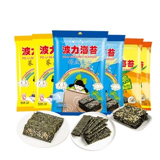 POLI 波力食品 海苔芝麻脆72g（12克*6包）