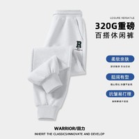 WARRIOR 回力 男士运动长裤 320G精梳棉