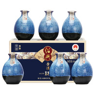 安稳 十八年 半甜型 绍兴黄酒 500ml*6瓶 整箱装 善酿酒