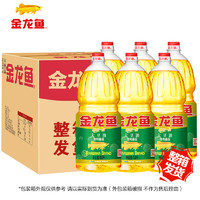 金龙鱼 精炼一级 大豆油 1.8L*6瓶