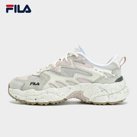 FILA 斐乐 官方蕨草鞋FERN女鞋运动鞋户外老爹鞋秋季休闲鞋黑色鞋子