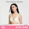 VICTORIA'S SECRET 维密 法式浪漫蕾丝软支撑文胸胸罩女士内衣 34Y5椰果白