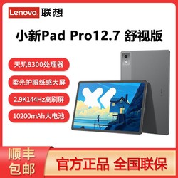 Lenovo 联想 小新 Pad Pro 12.6英寸 Android 平板电脑 (2560*1600dpi、骁龙870、8GB、256GB、WiFi版、深空灰、Lenovo TB-Q706F TAB)