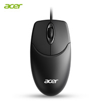 acer 宏碁 M117 有线鼠标 1000DPI 黑色