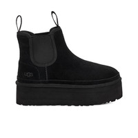 UGG 女士休闲舒适纯色厚底雪地靴 1134526 黑色 41