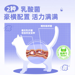 宝迪路猫咪狗狗宠物零食冻干酸奶块乳酸菌益生菌猫犬通用营养食品