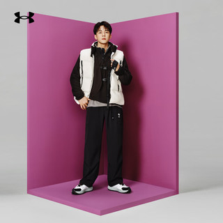 安德玛（UNDERARMOUR）【曾舜晞同款】城市野趣系列男子工装运动休闲长裤1387984 黑色001 L