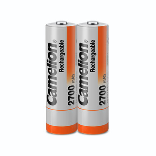 Camelion 飞狮 NH-AA2700LBBP2 5号镍氢充电电池 1.2V 2700mAh 2粒装