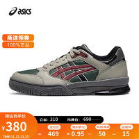 ASICS 亚瑟士 运动休闲鞋男鞋女鞋复古时尚舒适篮球鞋 GEL-SPOTLYTE LOW 绿色/灰绿色/红色 42.5