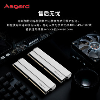 阿斯加特 海拉 16G 32G DDR5 5600 6000 6400 台式机电脑内存条