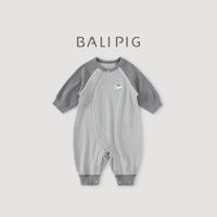 宝宝衣服秋冬新生儿保暖加厚哈衣男女宝秋装婴儿秋季连体衣春秋款