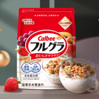 Calbee 卡乐比 原装进口水果麦片 即食冲饮谷物 600克*2