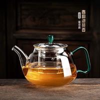 玻璃茶壶耐高温煮茶器电陶炉烧水壶家用过滤泡茶器花茶壶茶具套装