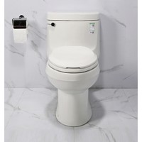 KOHLER 科勒 希玛龙连体抽水马桶坐便器陶瓷座厕喷射虹吸式大冲力400mm6076T