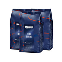 拉瓦萨CREMAEAROMA意式浓缩中度烘焙咖啡豆1kg*3
