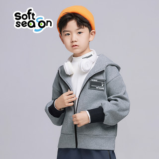 softseason【清仓】儿童卫衣大小童亲子装男女童外套一家三口卫衣