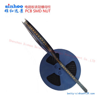 others 其他 久聚和SMT螺柱 贴片螺母厂家 PCB锡焊定位柱 SMTSO-M2-6ET  铜/铁镀锡 铁镀