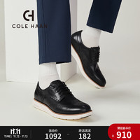 COLE HAAN 歌涵 男士布洛克鞋 C39598 黑色 41