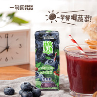 EDEN FARM 一甸园 蓝莓味复合果蔬汁饮料 200ml*10盒