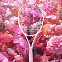 Wilson威尔胜UV变色多色成人男女单人休闲训练进阶穿线网球拍