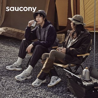 百亿补贴：saucony 索康尼 情侣休闲鞋COHESION 2KTR时尚潮流低帮百搭运动板鞋