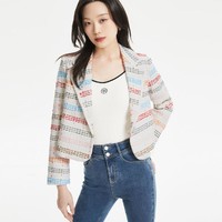 VERO MODA 专柜同款翻领通勤优雅气质宽松西装外套女