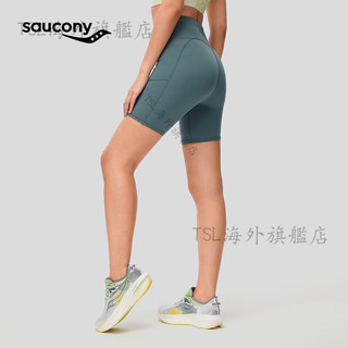 索康尼（SAUCONY）男女运动跑步紧身短裤马拉松酷动城FE SC1249013A-BK01紧身短裤 女款 XL