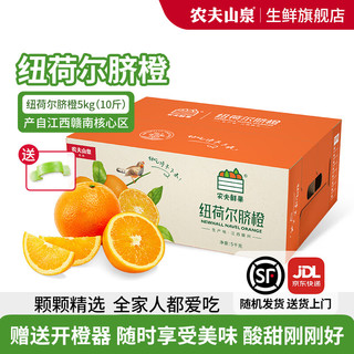 NONGFU SPRING 农夫山泉 纽荷尔脐橙 水果礼盒 10斤