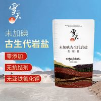 百亿补贴：xuetian 雪天 盐未加碘古生代盐食用盐无抗结剂家用食盐320g/包