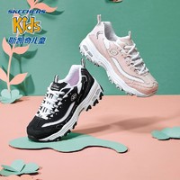 88VIP：SKECHERS 斯凯奇 童鞋女亲子复古运动鞋中大童老爹鞋小白鞋熊猫鞋