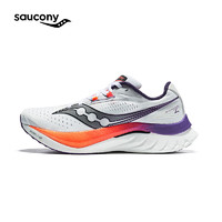 saucony 索康尼 啡速4跑步鞋ENDORPHIN SPEED 4 男透气竞速训练跑步运动鞋子 白桔