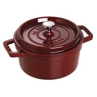 staub 珐宝 炖锅(22cm、2.6L、铸铁、石榴红)