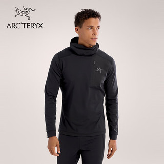 ARC'TERYX 始祖鸟 RHO LT HOODY 透气 男子 速干长袖T恤 BLACK/黑色 M